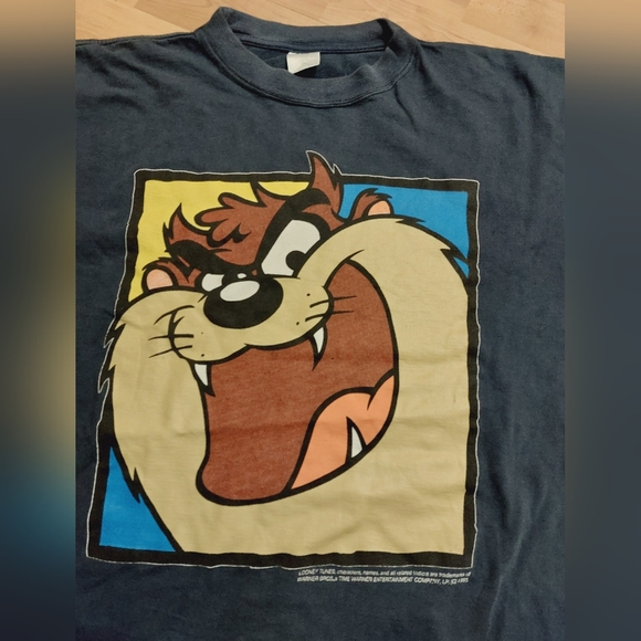 Vintage Looney tunes Tazmanian  shirt - Picture 2 of 9